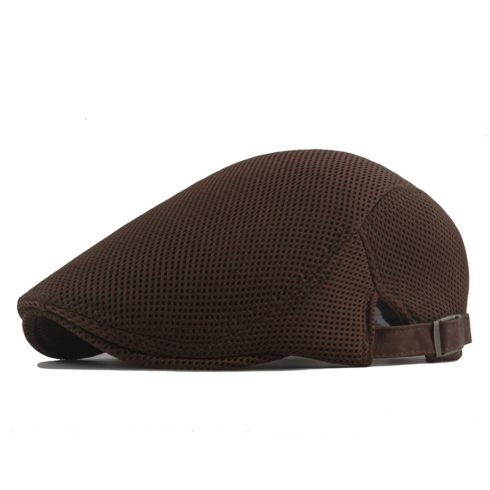 Beret Golf Cap Women Men Outdoor Golf Cap Sweat-absorbing Adjustable Mesh Sport Baseball Cap Tourist Hat Golf Hat Unisex