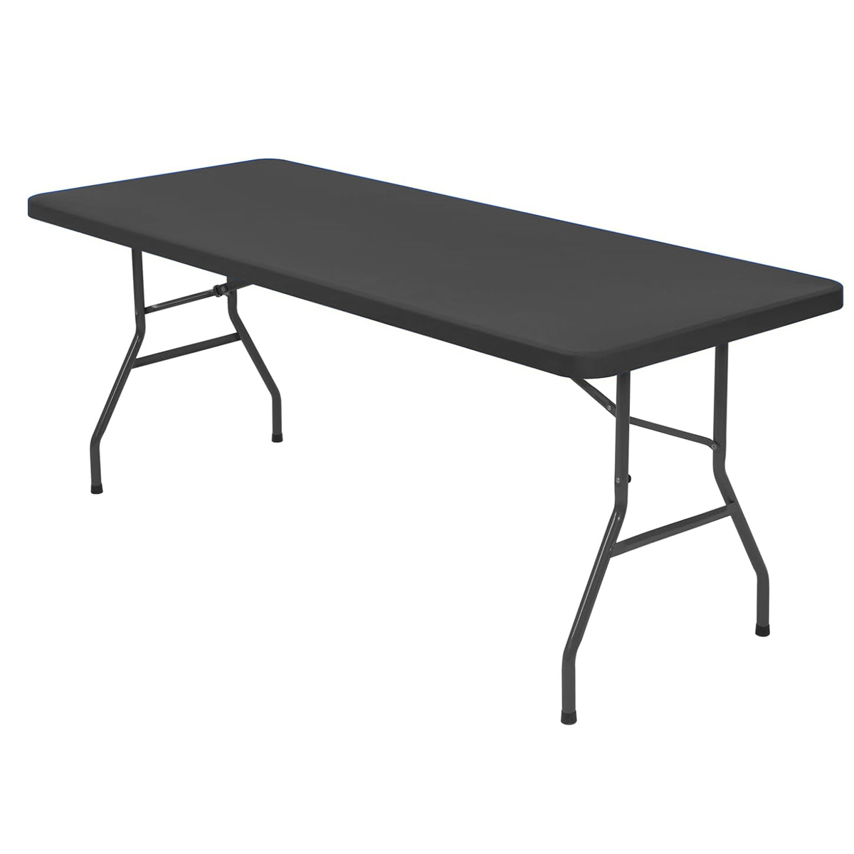3 Size Elastic Fitted Fabric Rectangle Table Cloth Folding Tables Washable Picnic Camping Indoor & Outdoor Table Slipcover: Dark Grey / 80*120cm