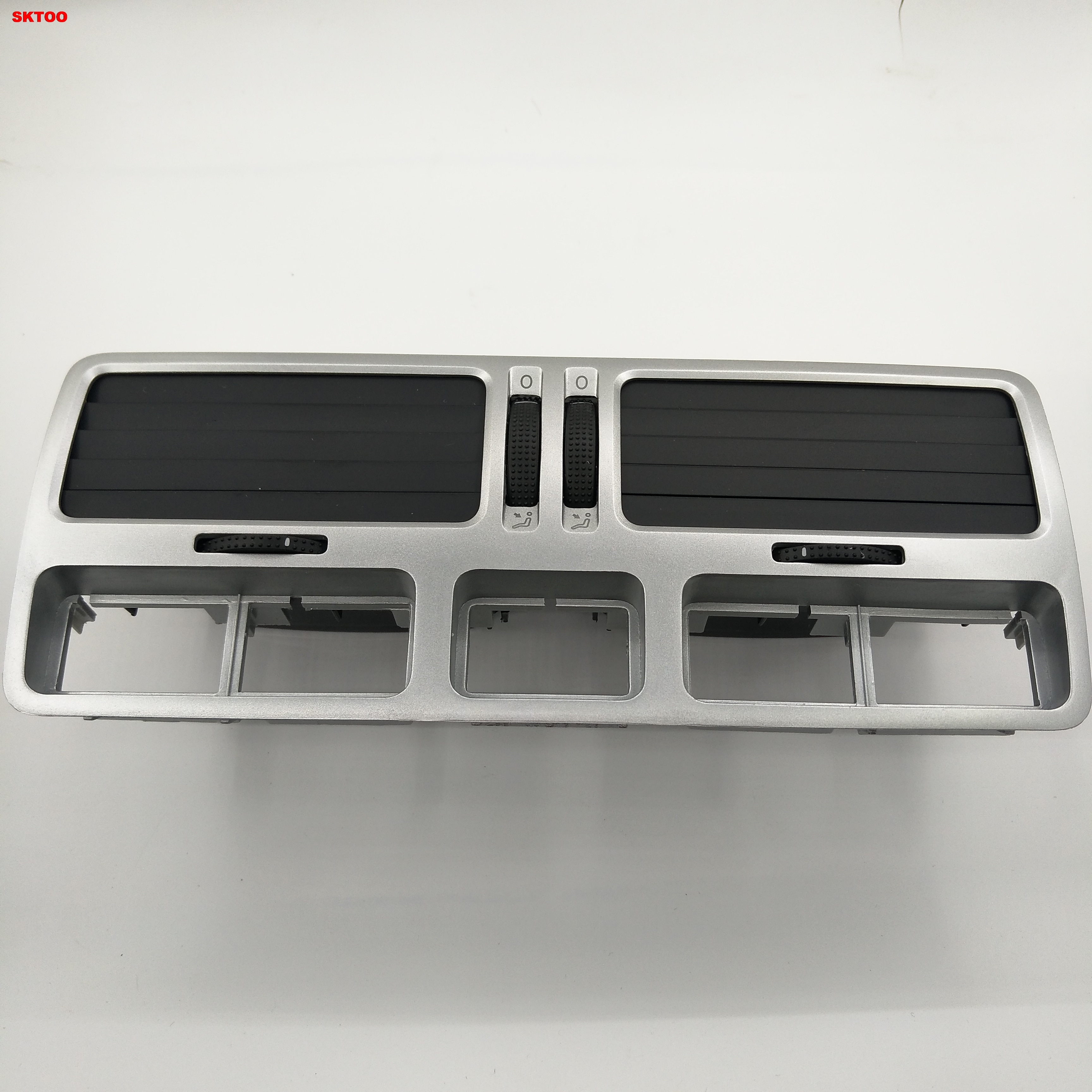 SKTOO plata para VW bora golf 4 instrumento salida de aire acondicionado central salida de aire 1JO 819 728G