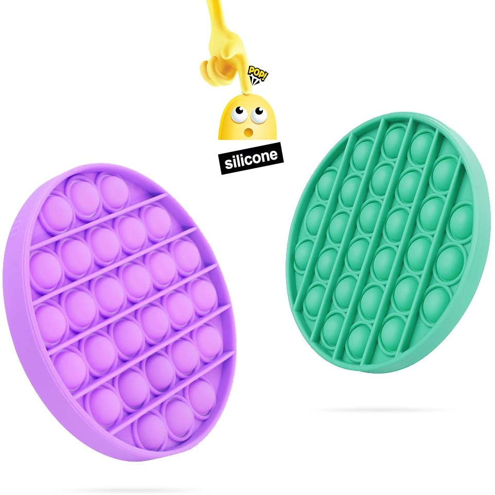 Pop It Fidget Push Bubble Sensory Toy Autism Special Need Stress Reliever Squeeze Sensory Figet Toys Relieve Stress Help Recover