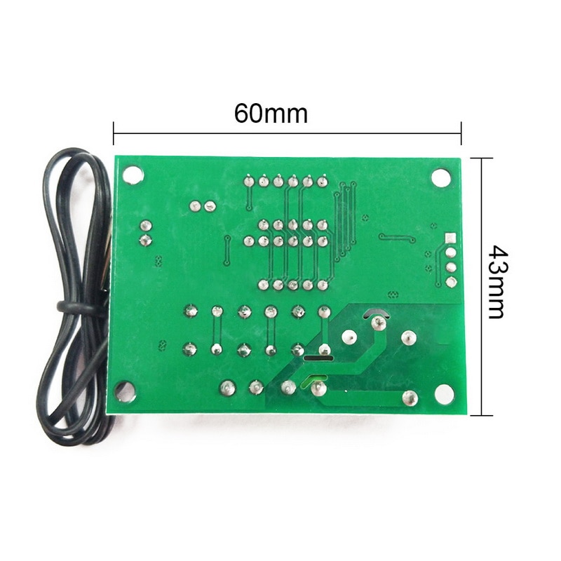 Dual LED Thermostat DC12V Mini Regulator Digital Temperature Controller For Incubator Temp Control Switch Plate XH-W1219