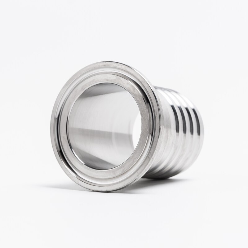 Tri Clamp Hose Barb Adapter Stainless Steel 304 Ferrule Sanitary Pipe Fittings Tri Clover