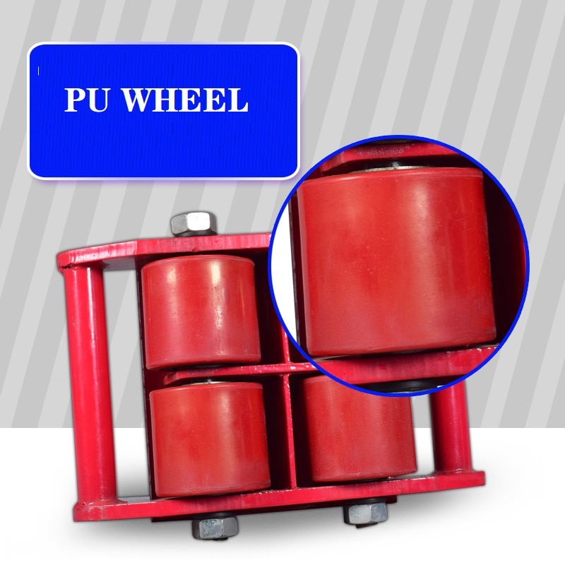 6t CRA series small warehouse cargo trolley, moving skate,transport platform roller tank trolley, roller skid