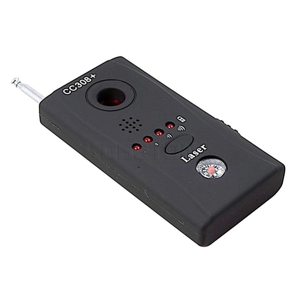 Wireless camera signal detector, multi-function CC308 + radio wave signal camera detector full range wifi RF GSM device finder