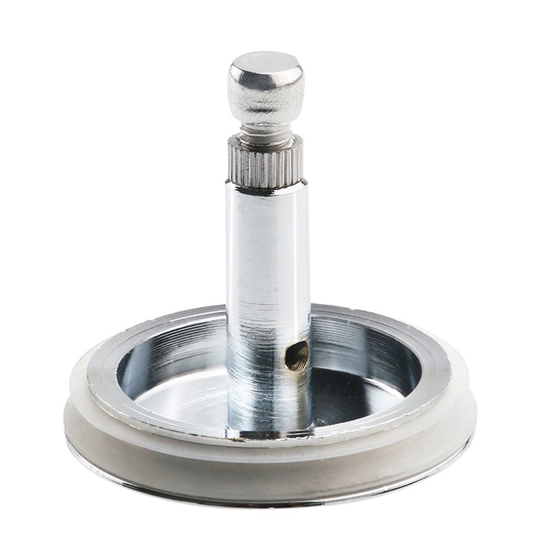 Chrome Bathtub Basin Drain Stopper Plug Bathroom Bath Plug Bathtub Drain Silver-ABFP