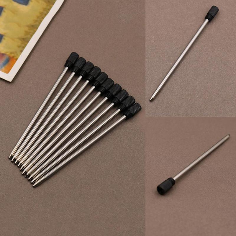 1pcs Metal refill 1mm Ballpoint Pen Refill Metal Length Of Pen Optional 70mm Blue And Use The Black Capacitance With W5I0