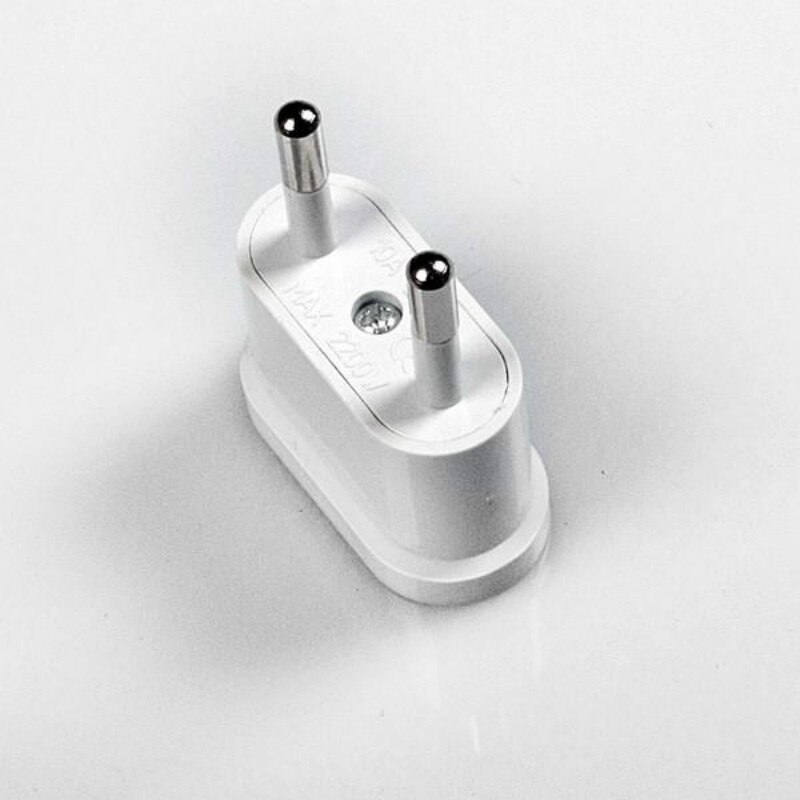 1Pcs Ons (Usa) Naar Eu (Europa) travel Power Plug Adapter Voor Vs Converter Wit Charger Outlet