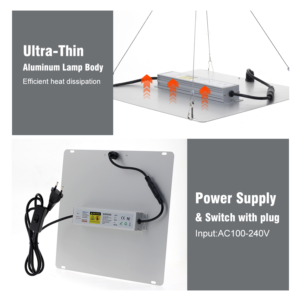 65 W Volledige Spectrum Groeilamp Met 5 Lichtkleuren LM281B LED Plant Licht Voor Kas Bloem en Plantengroei Verlichting