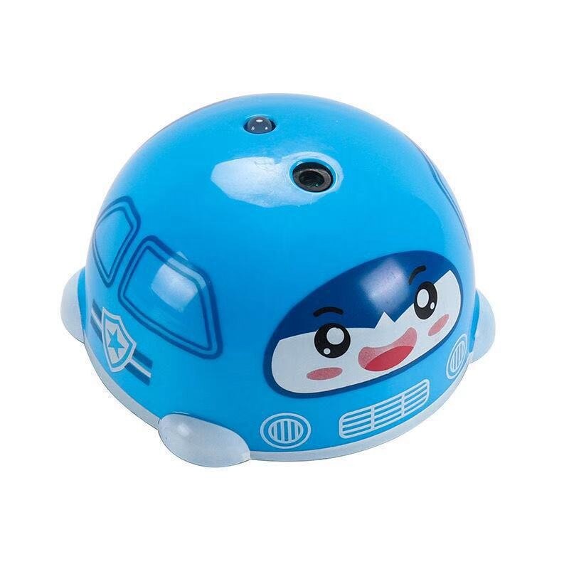 Smart Sensor Cartoon Auto Gebaar Inductie Drukken Auto Obstakel Vermijden Knipperlicht Kids Katrol Auto Speelgoed: blue