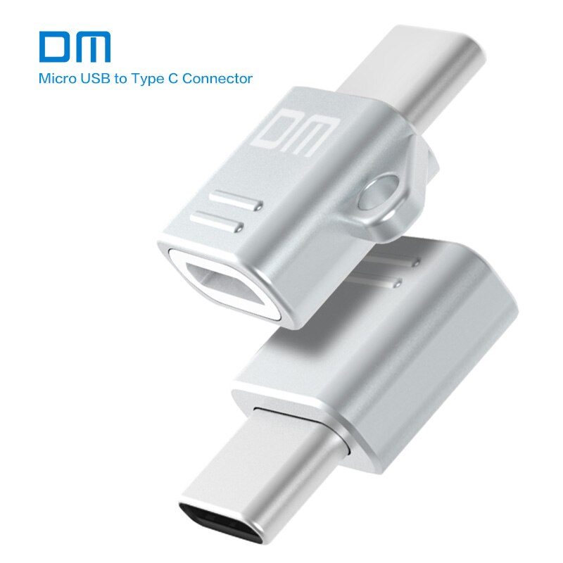 Dm Micro Usb Female Naar Type C-M2 Mannelijke Poort Otg Opladen Adapter Connector Converter Voor Huawei Xiaomi Lg Sony Tabletten