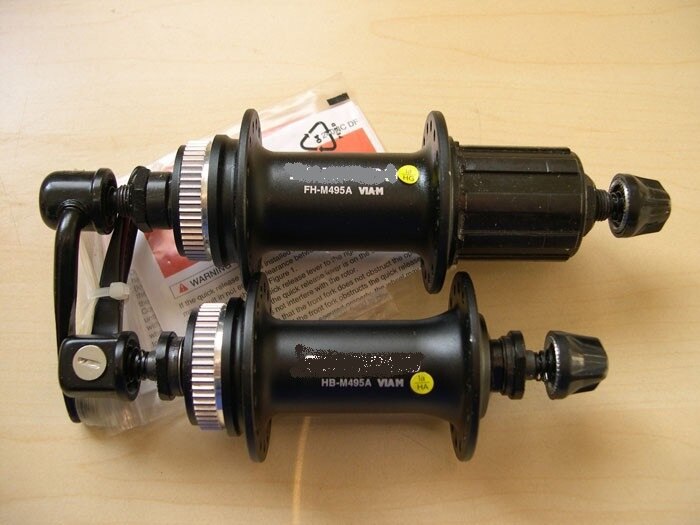 HB-M495 FH-M495 moyeu vtt vélo frein à disque moyeux 32H 8S 9S pour M495 100mm 135mm