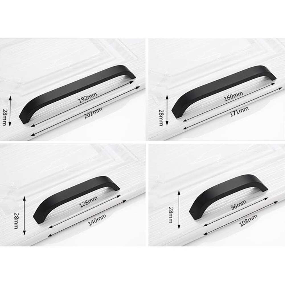 Aluminum alloy handle thickened window and cabinet door handle drawer small handle the balcony move window small buckle handle