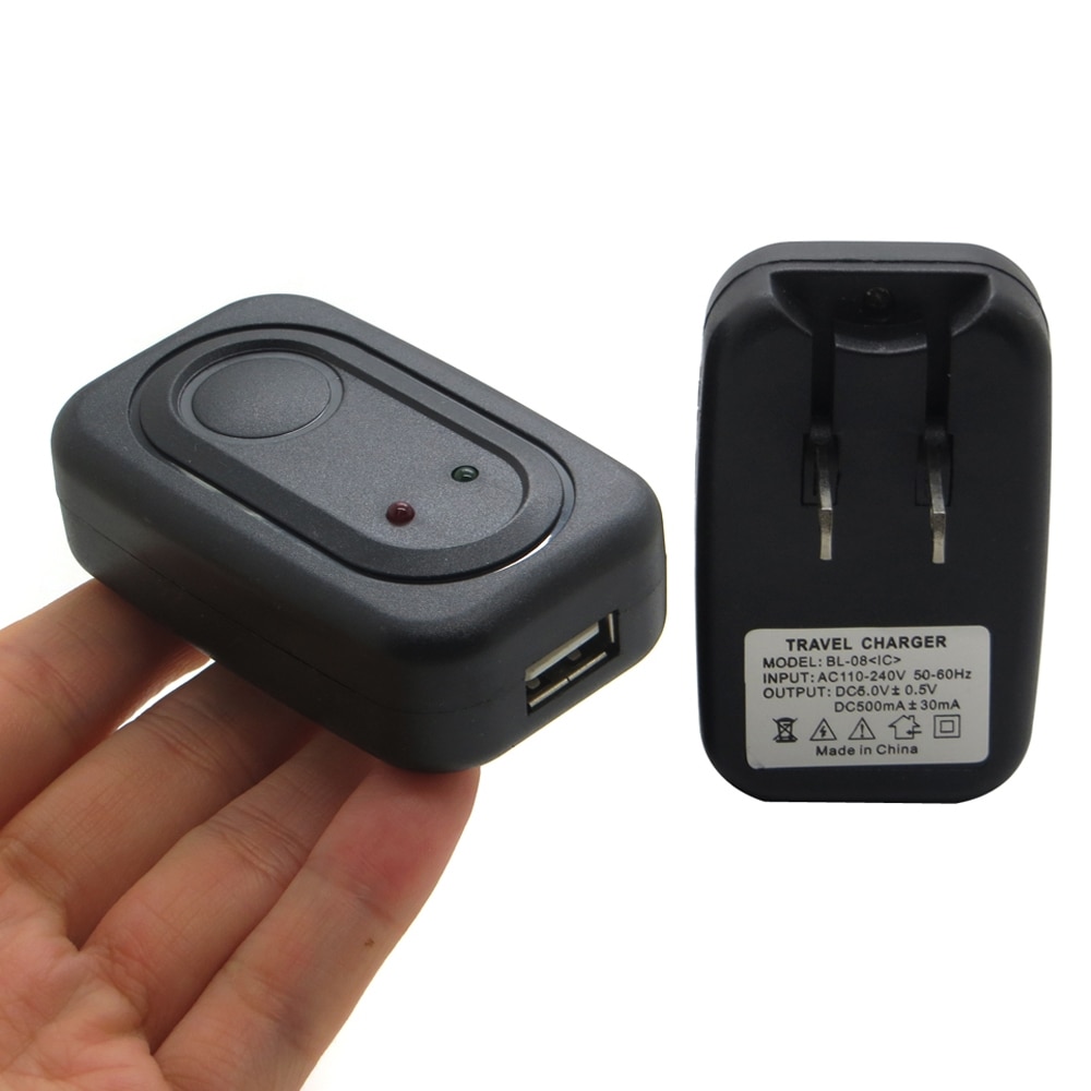 10 teile/los Faltbare 5V/500MA USB AC Wand Ladegerät für Handy Digital Kamera MP3 MP4 PDA UNS stecker