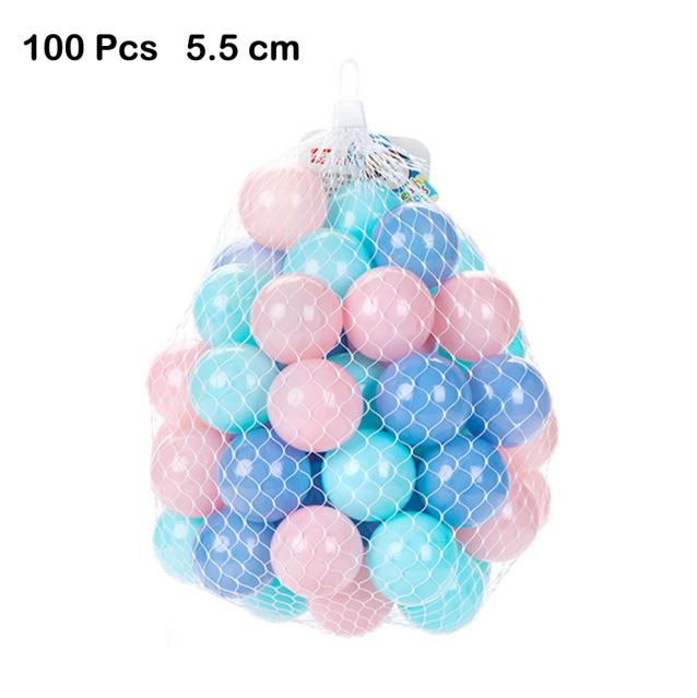 25/50/100 pcs Eco-Friendly Colorful Sfera di Plastica Giocattoli Oceano Palle per La Piscina Del Bambino Swim Pit Toy lo stress Sfera di Aria di Sport All'aria Aperta: 04