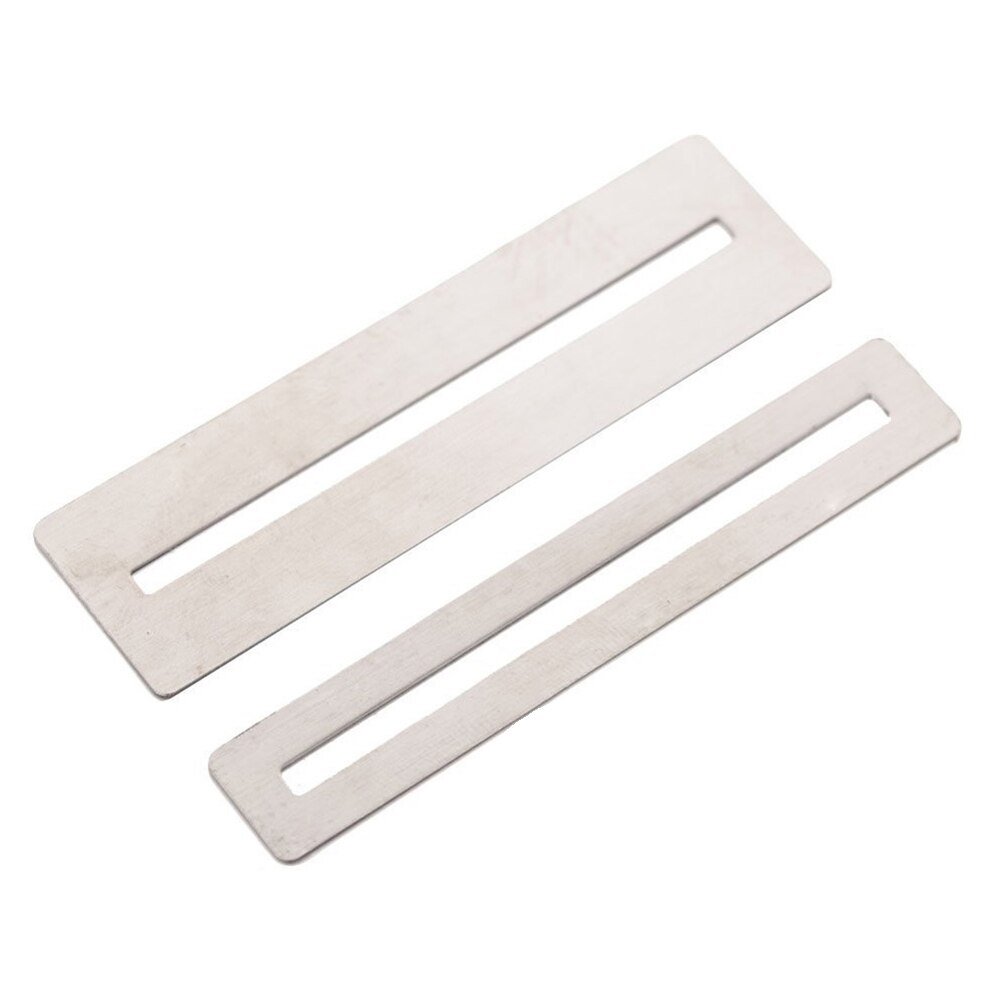 Protector de trastes de guitarra, Protector de diapasón de Metal, herramienta de juntas de molienda protectora para guitarra eléctrica, bajo, 2 uds.: Default Title