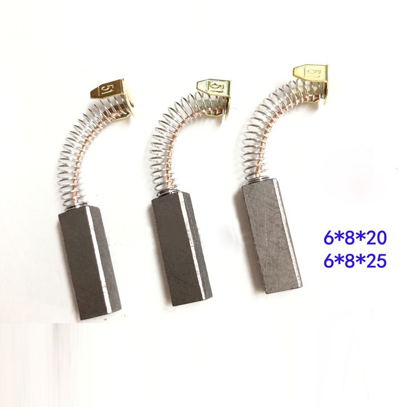 Frühling carbon pinsel Größe: 3*4*20/5*6*17/ 6*6*15/ 6*8*25/ 8*8*18 /10*14*18