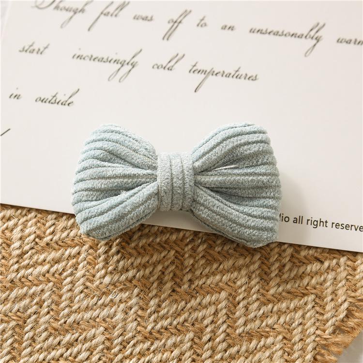 Japanse Koreaanse Kinderen Snoep Kleur Haar Clip Leuke Boog Meisje Baby Knoop Bb Clip Haar Clip Accessoires Haarspelden baby: 3