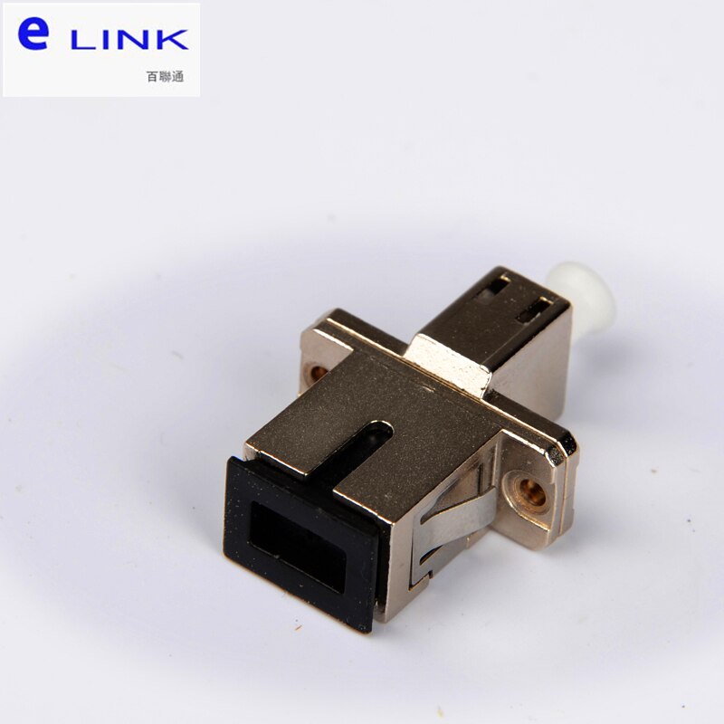 5pcs SC-LC fiber hybrid adapter female to female singlemode MM APC UPC PC LC to SC optical fibre coupler ELINK