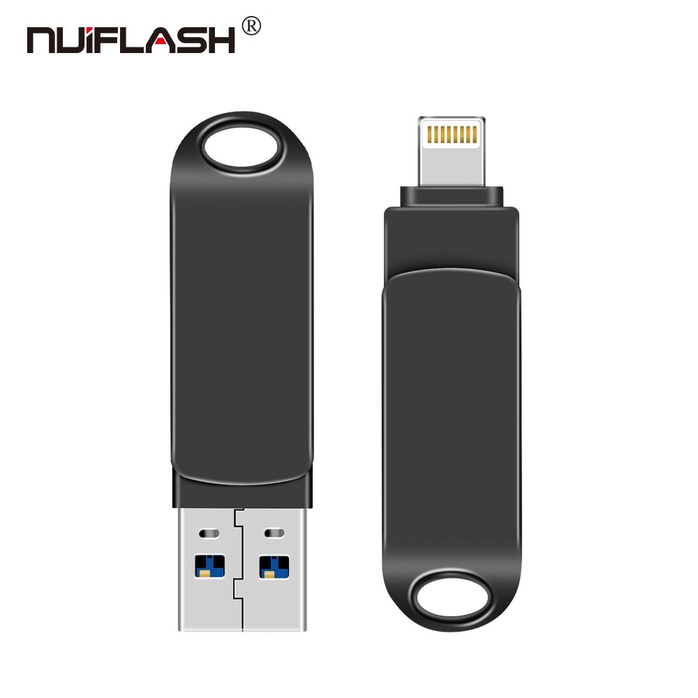 Dysk Lampa błyskowa Usb pendrive dla iPhone 6/6s/6plus/7/7plus/8/X Usb/Otg/Błyskawica 2 w 1 długopis odwieźć dla iOS zewnętrznych urządzeń pamięci masowej