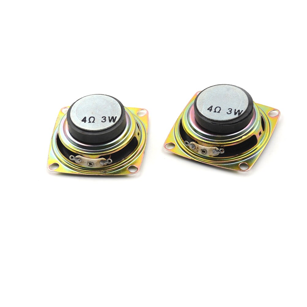 1pcs 2" Inch 4Ohm 3W Full Range Speaker For Mini Stereo Loudspeaker Box Diy Accessories: Default Title