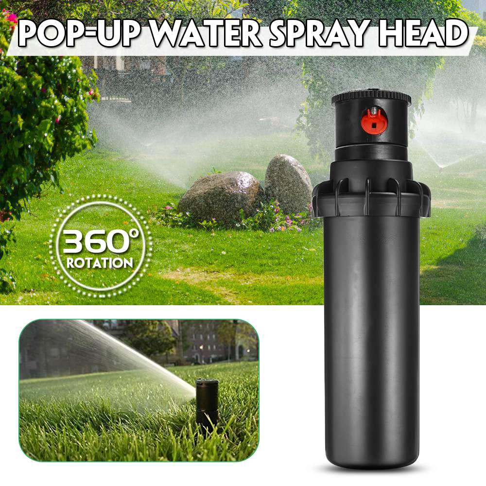 Grünland Integrierte Sprinkler hochdruck 360 Grad Bewässerung Pop-hoch sprühen Kopf Sprinkler Bewässerung 5,0-15,2 Meter R