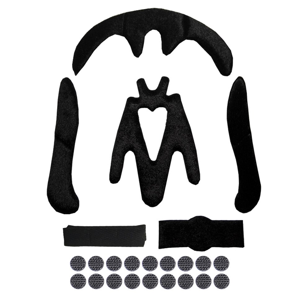 Locle Universele Fietshelm Pads Comfortabele Verzegelde Spons Fiets Helm Van Innerlijke Pads Top Helm Padding Fietshelm Pads: Regular Model