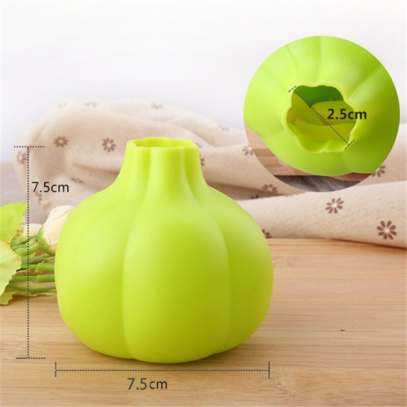 Pelador de ajos Manual de silicona para uso doméstico, utensilio para pelar ajo, accesorios de cocina, prensa de ajo