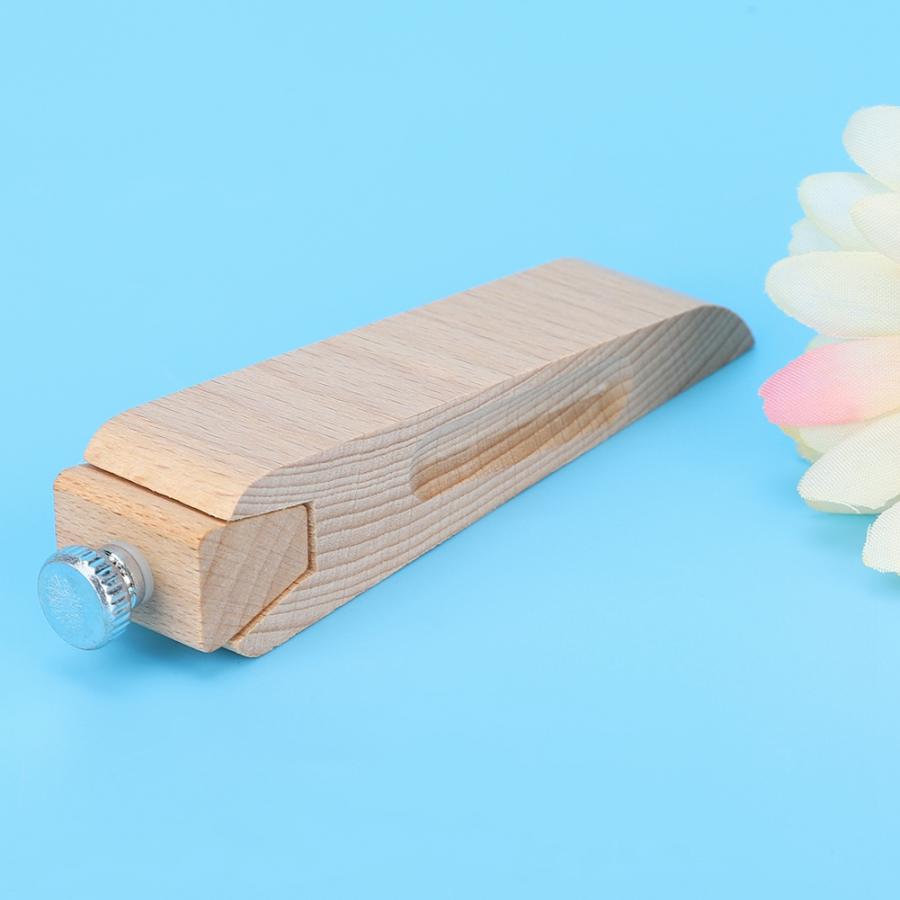 Manual Leather Wooden Sandpaper Block Handmade DIY Sanding Block Assortment Abrasive Paper Sheets Square Sandpaper Grit