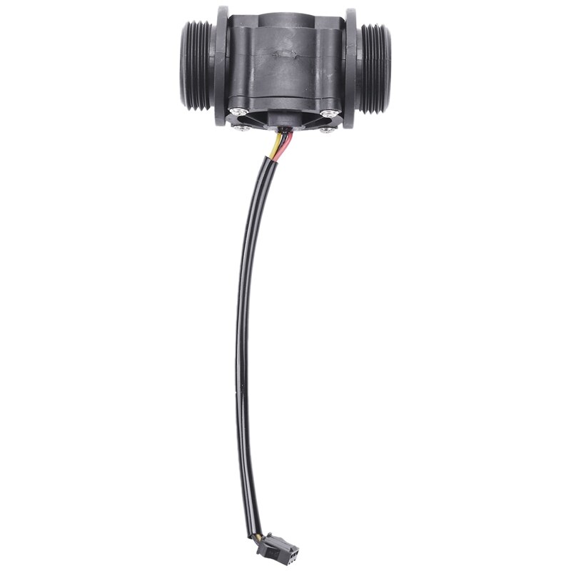 2PCS Water Flow Sensor Fuel Flow Meter Water Meter Sensor Flowmeter Water Sensor Counter Indicator FS400A G1 DN25 1-60L/Min