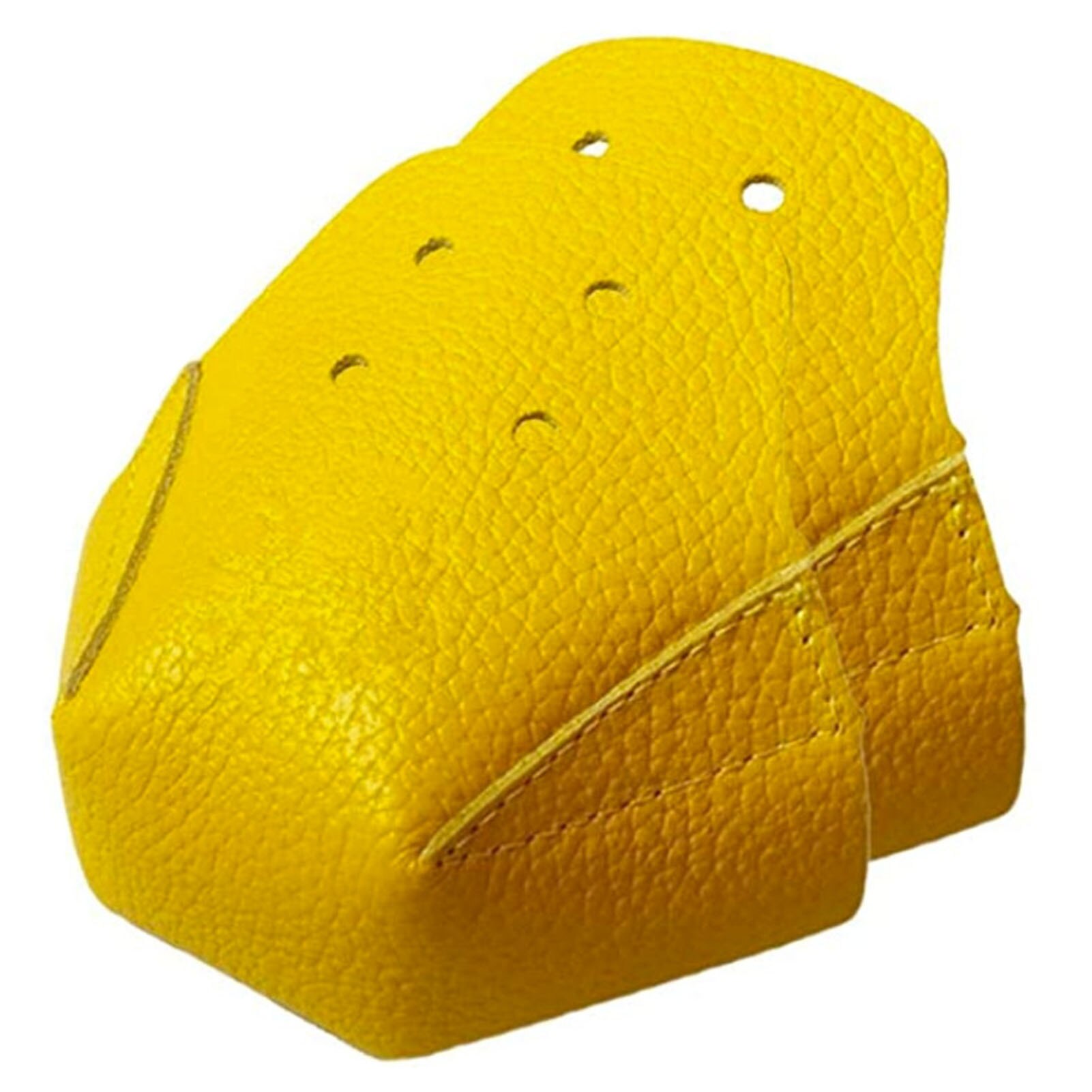 1 pçs quad roller skate toe guarda capa protetor de patinação deslizante capa dianteira acessórios feminino meninas colorido mircofiber couro: Yellow