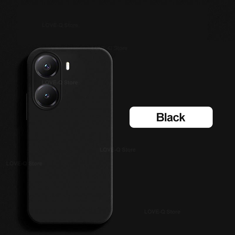 Originale silikonhülle für xiaomi poco  x7 Profi, poco  x7 Profi, poco  x 7  x7 , pocox 7 Profi, kameraschutzhülle: Pc + tpu / Schwarz