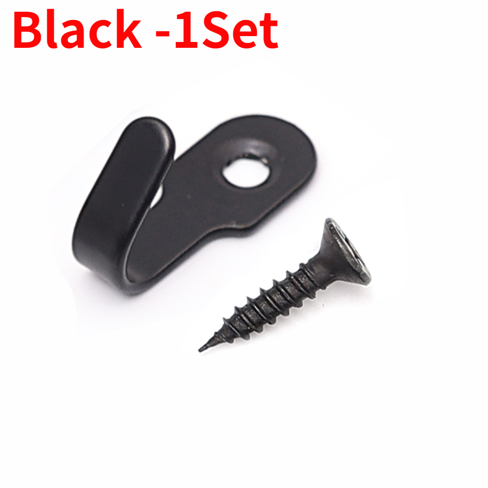 Juego de 20/1 Mini gancho en forma de J con tornillo, artículos de acero inoxidable, estante para llaves, ganchos de perforación de pared, accesorios de cocina, accesorios de baño: Azul oscuro