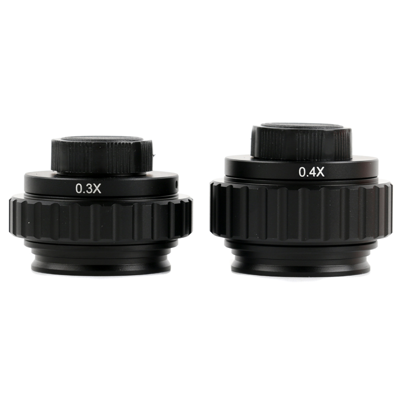 0,3X 0,35X 0,4X 0,5X Adapter Objektiv 38mm Zu C-montieren Stecker 1X Trinokular Stereo Mikroskop Rohr für Digital Kamera Fokussierung: Grün