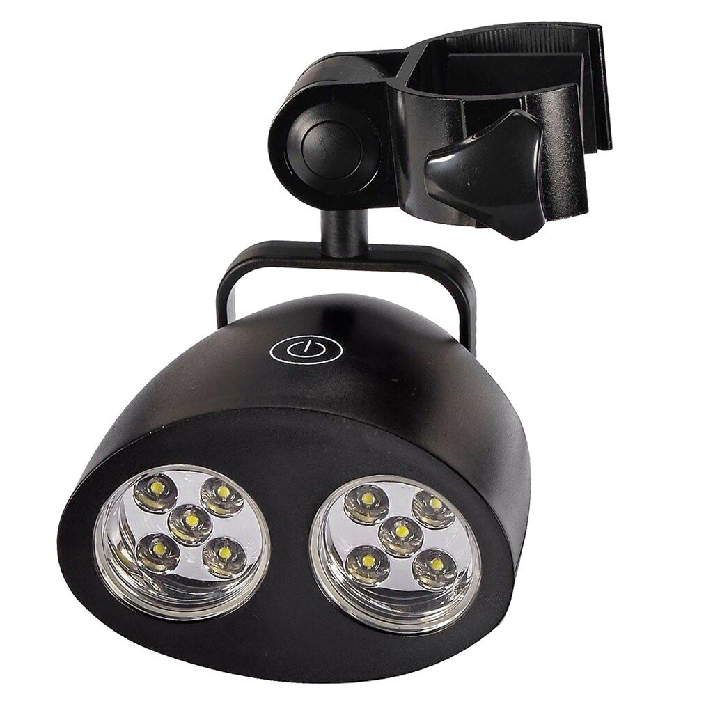 Aluminum Alloy Hanging Clamp BBQ Grill Lamp Outdoor Night Light for Tent Camping