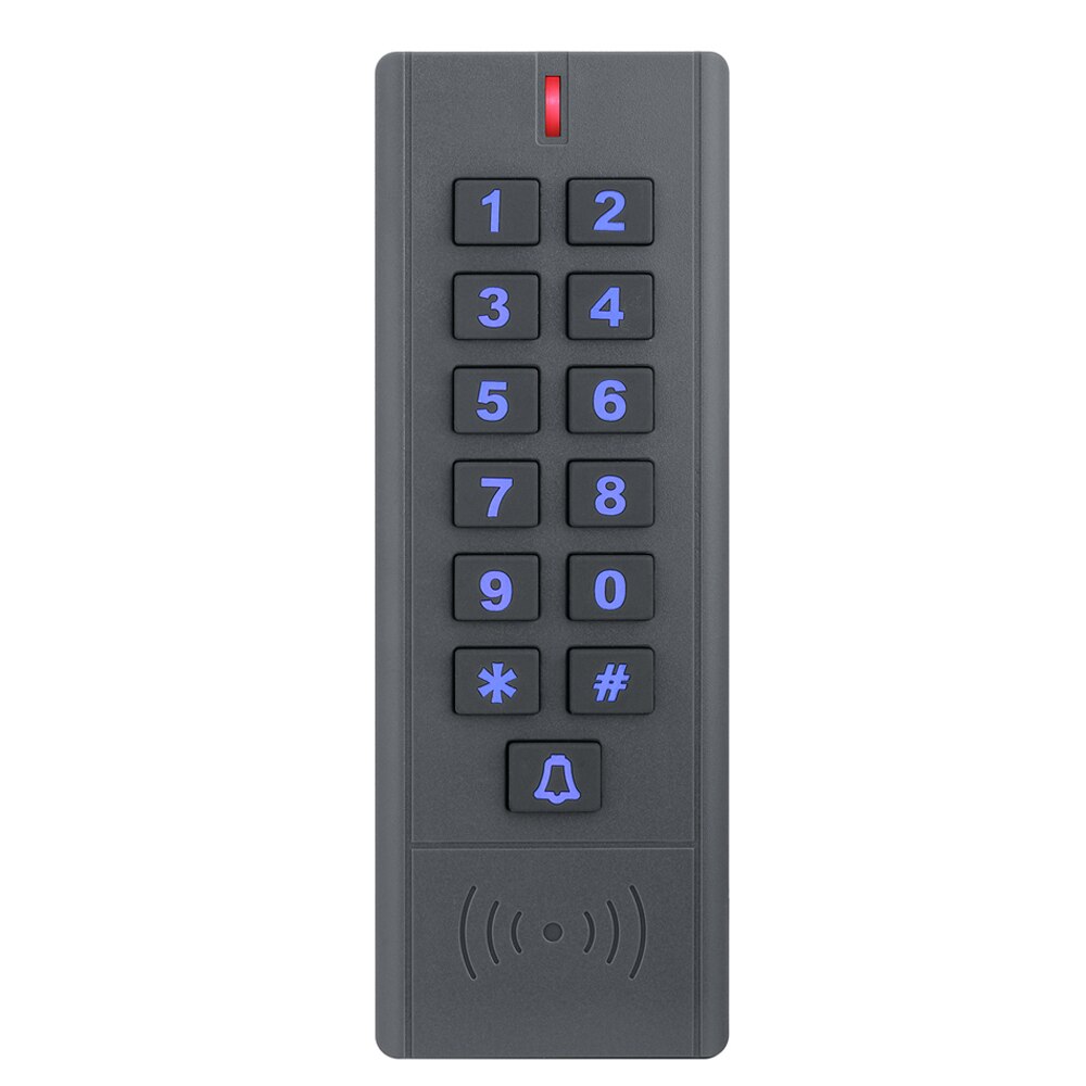 A9-S-EM 1000 User IP67 Waterproof Access Control Keypad Outdoor RFID Access Controller Door Opener System EM4100 125KHz Key Card: A9EM