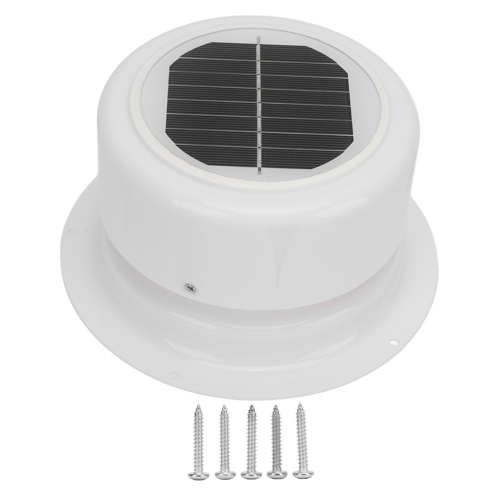 Ventilatieventilator Op Zonne-Energie Met Montageschroeven Plafonduitlaat Ventilatie Ventilator Voor Rv Boottrailer Kampeerwagen