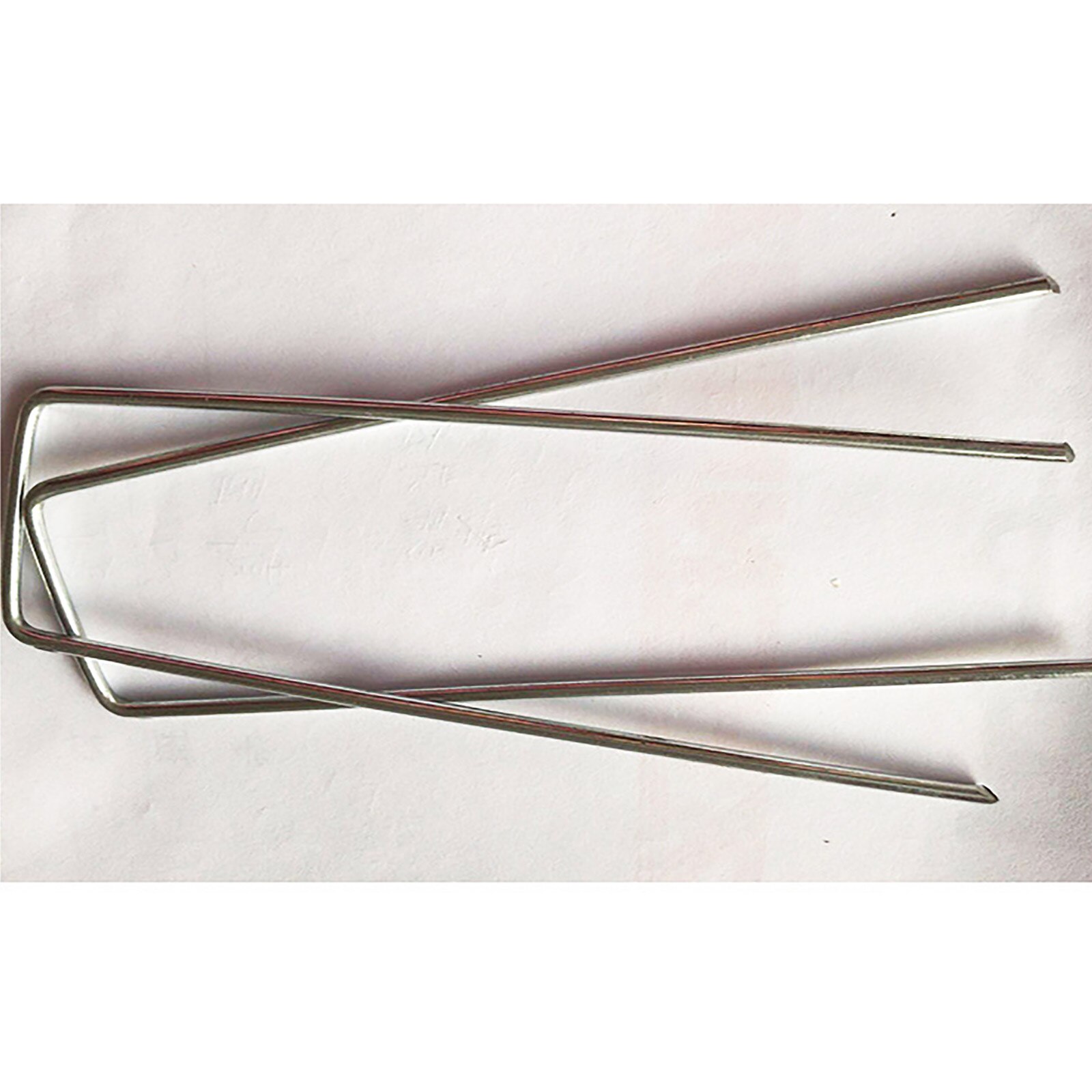 Garden Pile Galvanized Landscape Staples Rust-proof Soap Nails Easy To Use Tent Anti-aging Durable Christmas Garden Ground Nails