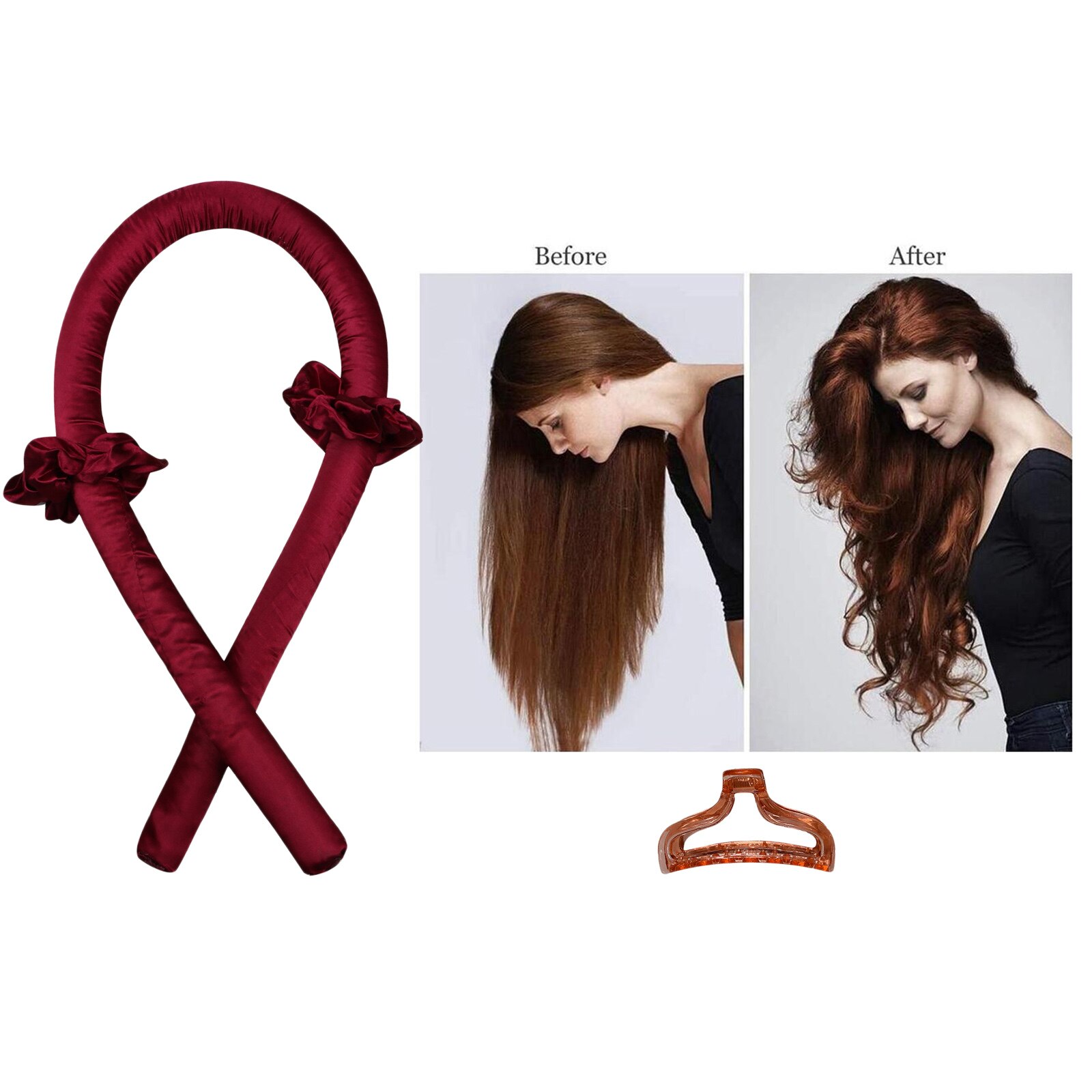 Heatless Curling Rod Headband No Heat Curls Hair Rollers Sleeping Soft Headband Hair Curlers Hair Styling Tools