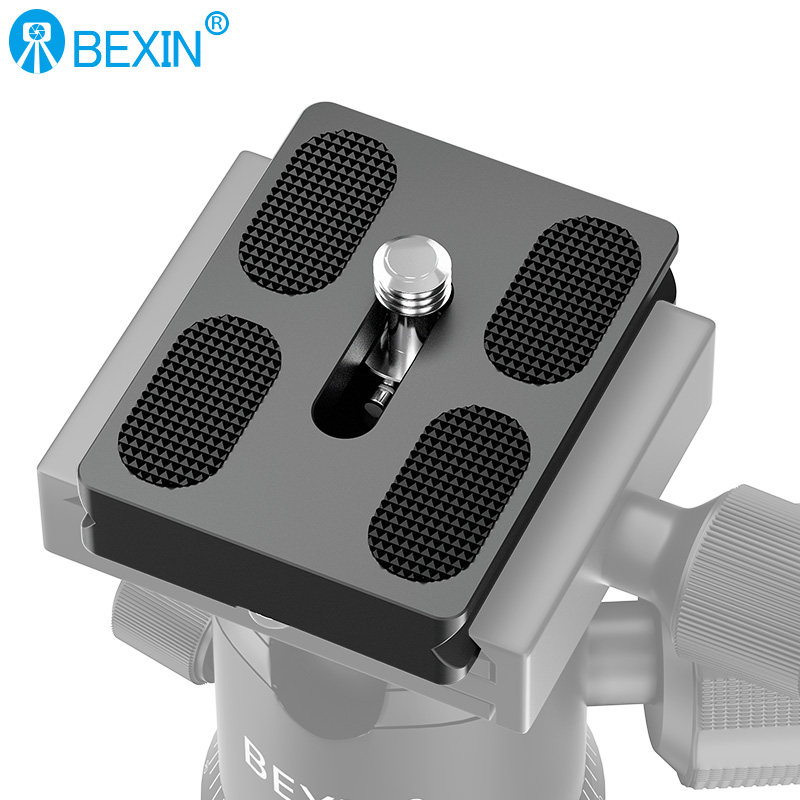 BEXIN Universal Tripod Plate Quick Release Plate Camera Quick Clamp PU Plate for Dslr Camera Arca Swiss Ballhead Tripod