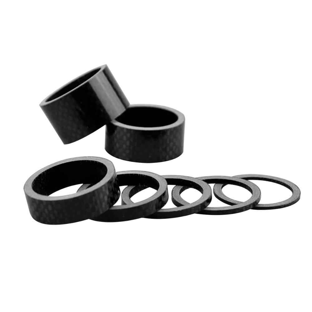 7 Stks/set Mountainbike Headset Spacer Mtb Weg Fietsen Fiets Carbon Headset Spacer Fiets Accessoire