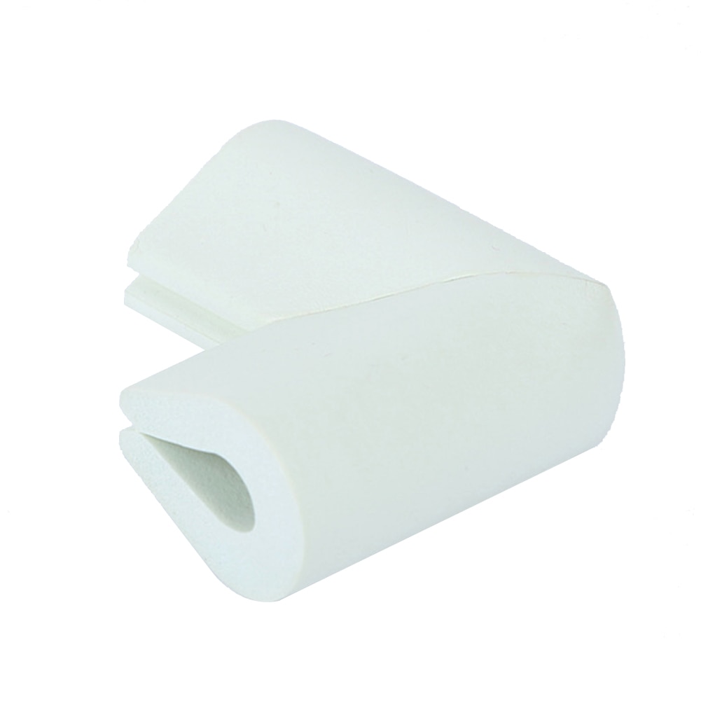 A forma di U tavolo scrivania Angolo Morbido Della Copertura Della Protezione di Sicurezza Del bambino Mobili guardia Bordo di Cura Del bambino di Sicurezza anti-collisione angolo per Interni: bianca