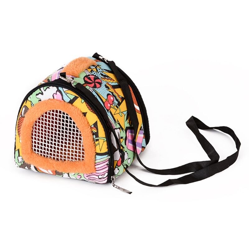 Sac de voyage Portable pour animaux | Petit sac de transport de Hamster, sac hérisson d'extérieur respirant