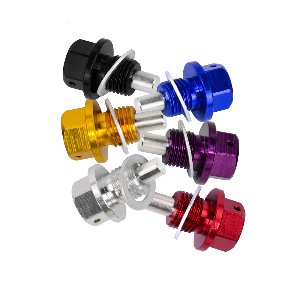 -M12x1.5 M12x1.25 M14x1.5 Magnetische Oil Drain Plug & Oil Drain Sump Moer JR-ODP12125/1215/1415