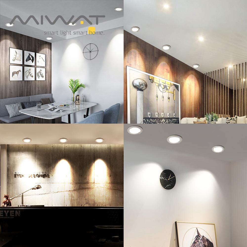 Led Downlight 5W 9W 12W 15W Verzonken Ronde Led Plafond Lamp Ac 220V 230V 240V Slaapkamer Keuken Woonkamer Gang Verlichting