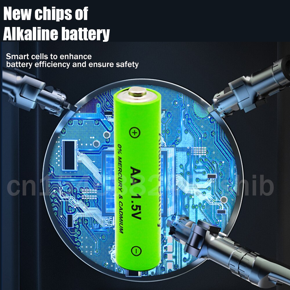 Batterie alcaline Rechargeable AA 1.5V 3000mAh + chargeur de batterie alcaline USB intelligent à 4 emplacements pour pile AA AAA 14500 10440 16340 10440