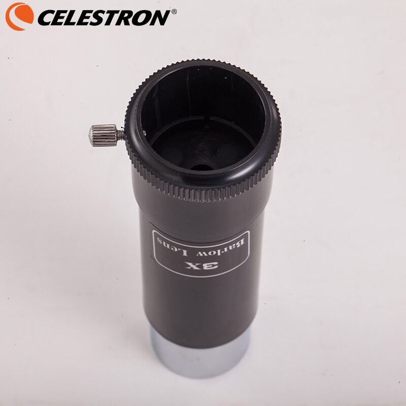 Celestron 3X Vergroting Plastic Barlow Lens Compatibel Met 1.25 Inch Draad Voor Standaard Astronomische Telescoop Oculair