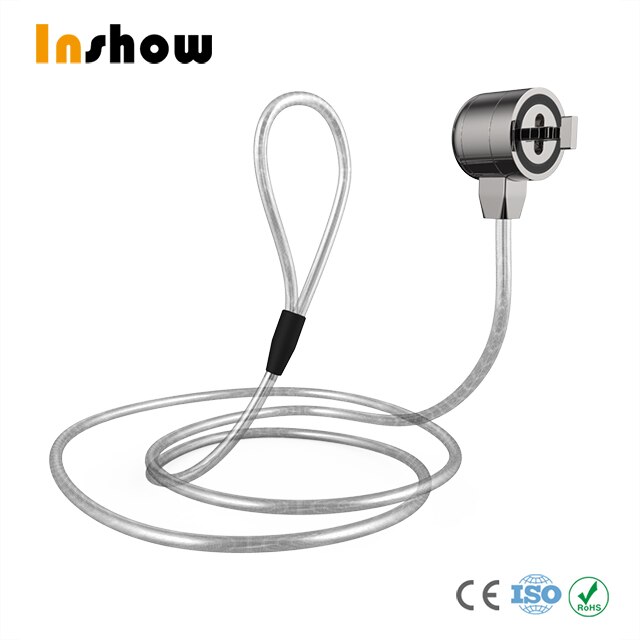price stainless steel anti theft system pc laptop computer cable lock