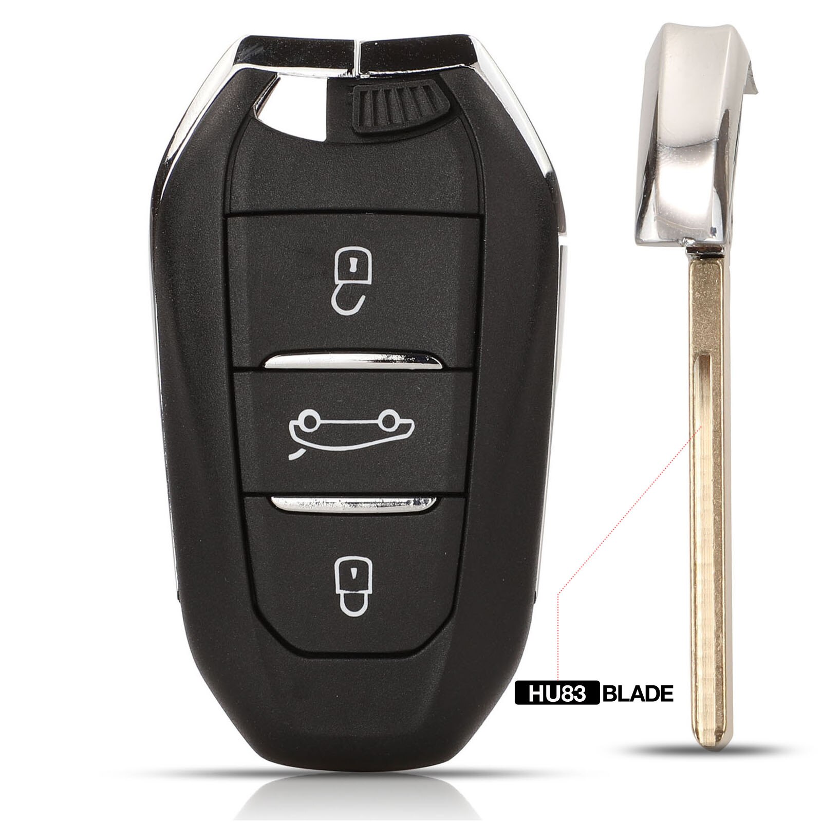 kutery Smart Remote Key Shell for Peugeot 308 3008 4008 5008 508 expert for Citroen picasso C4 DS4 DS5ls ds6 ds7 va2 HU83 Blade: HU83 BLADE / for DS