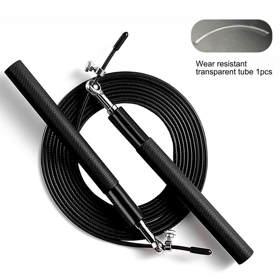 Crossfit Jump Seil Professionelle Speed Skipping für Fitness Workout Training Ausrüstung MMA Boxen mit Trage Tasche: WHITE