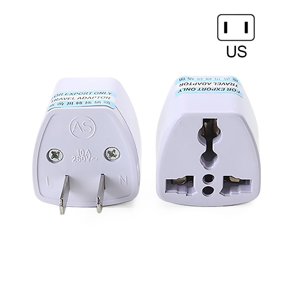 Adaptateur de prise ue universel International chine à ue prise US adaptateur de voyage prise électrique convertisseur de prise de courant adaptateur: US Plug